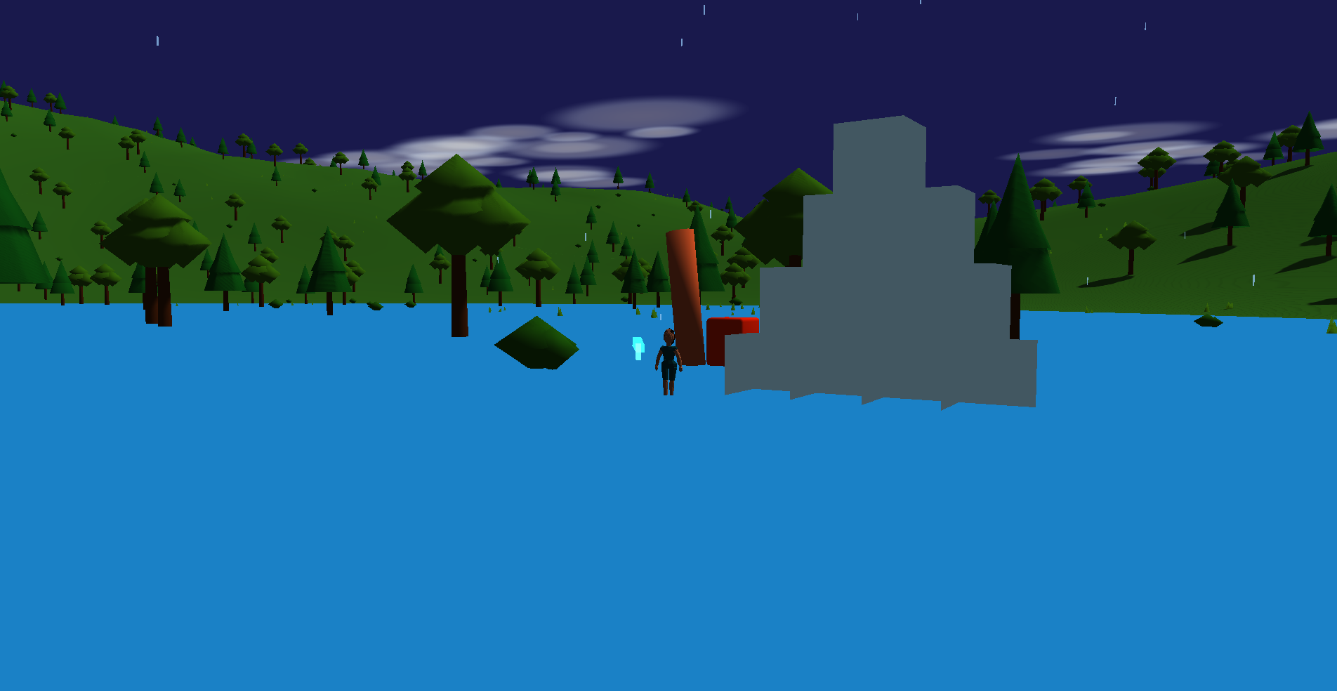 The party encountered flooding!