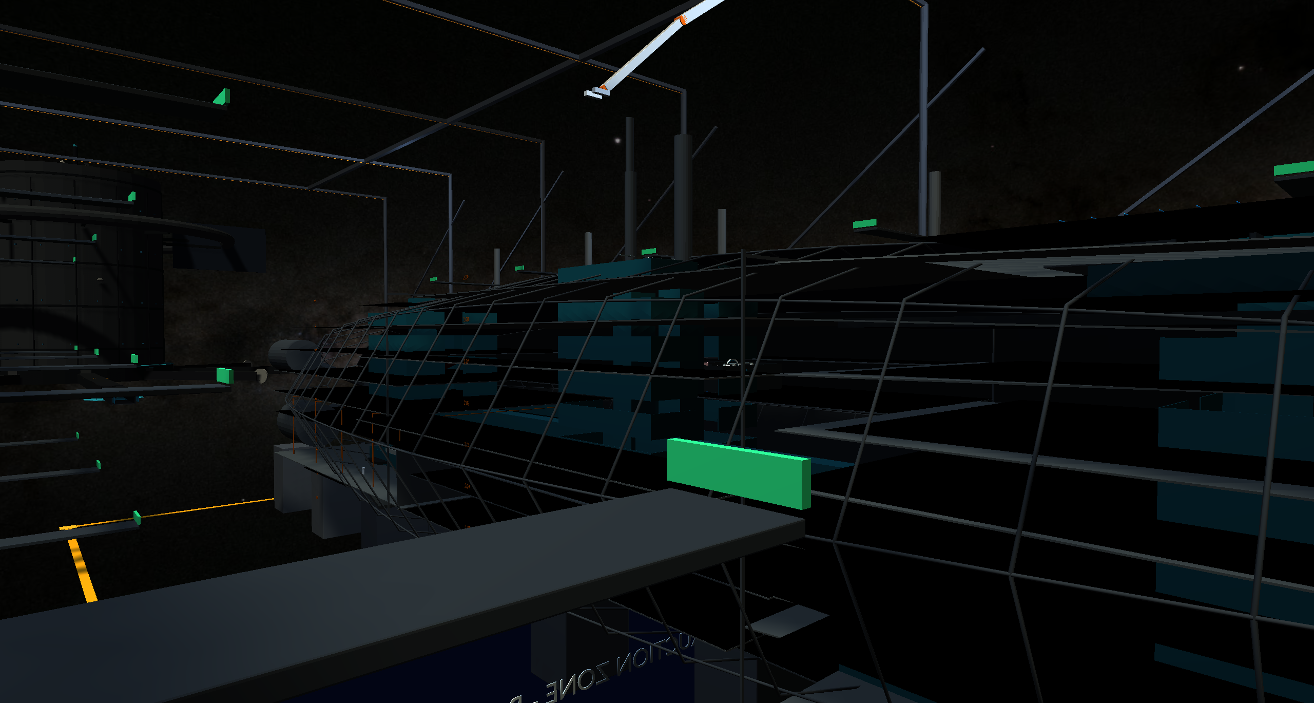 Come Aboard! Tours of our construction site will begin shortly.